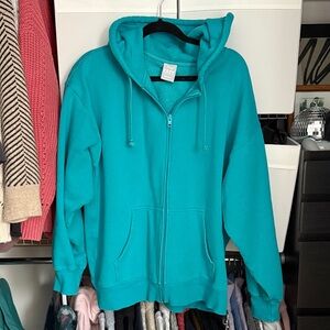 TNA Cozy Fleece - Boyfriend Teal